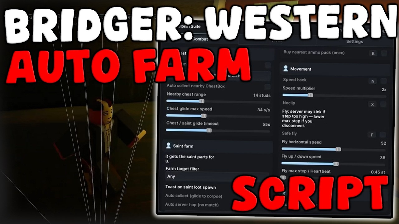 Bridger Western Script Roblox gameplay screenshot